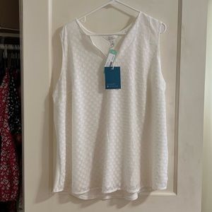 NWT Market & Spruce size 3x sleeveless top